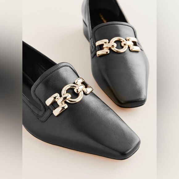 Reformation Tristan Black leather Loafer - Picture 7 of 12